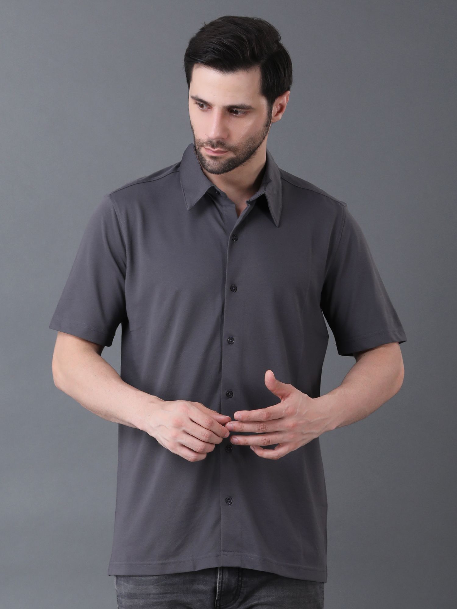 Strength Fit Shirt Gray