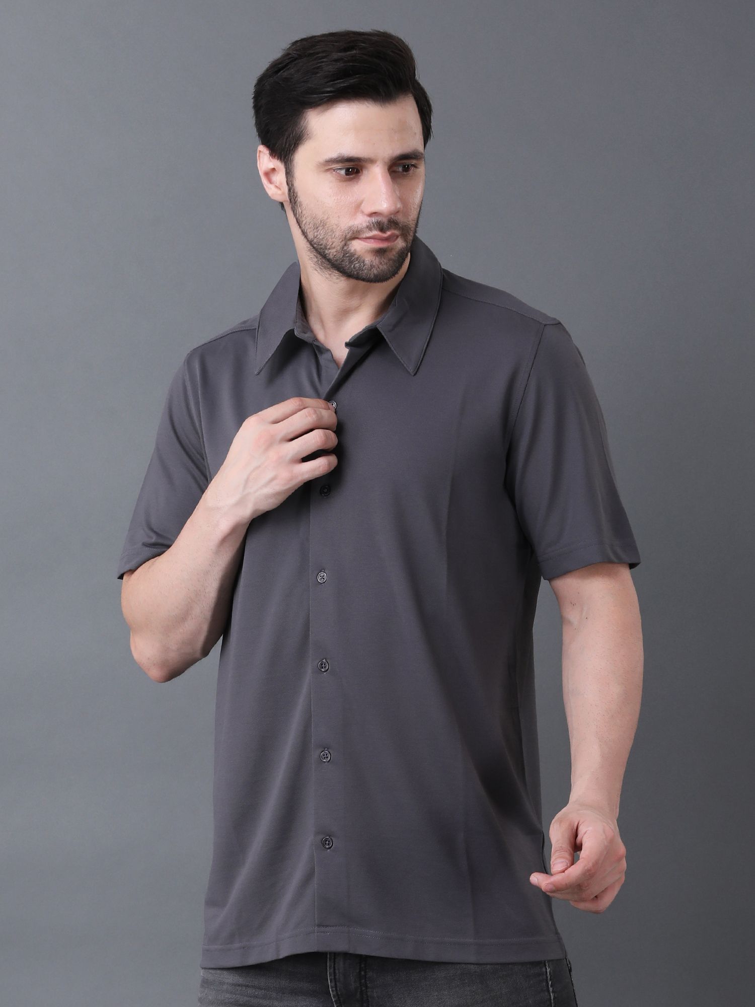 Strength Fit Shirt Gray