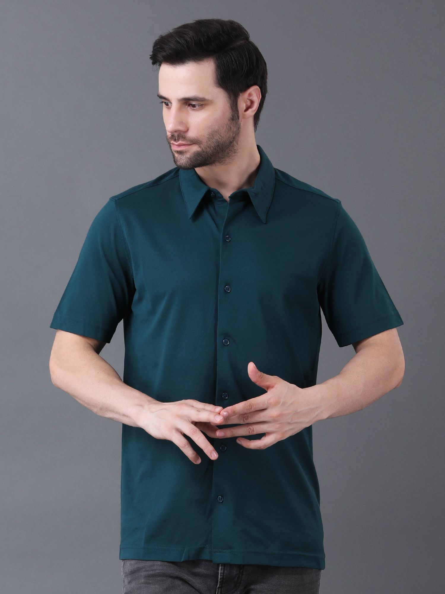 Strength Fit Shirt Blue